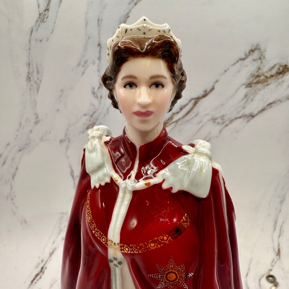 Royal Worcester In Celebration of the Queen’s 80th Birthday, limited Edition vtg - Picture 10 of 11